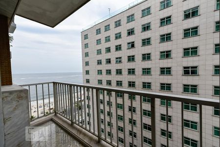 Varanda da Sala de apartamento para alugar com 4 quartos, 200m² em Copacabana, Rio de Janeiro