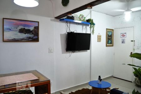 Sala de apartamento para alugar com 2 quartos, 60m² em Vila Assuncao, Praia Grande