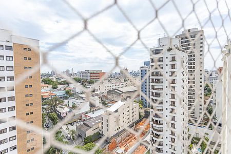 Vista Varanda Sala de apartamento para alugar com 1 quarto, 46m² em Perdizes, São Paulo