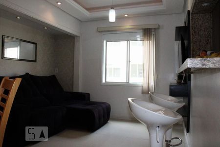 Sala de Estar de apartamento para alugar com 2 quartos, 56m² em Marechal Rondon, Canoas