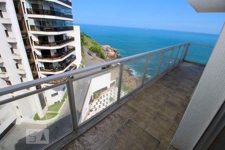 Varanda de apartamento para alugar com 3 quartos, 140m² em Praia das Astúrias - Galhetas, Guarujá