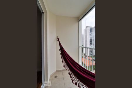 Varanda da Sala de apartamento à venda com 2 quartos, 58m² em Parque Reboucas, São Paulo