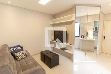 Sala de apartamento à venda com 2 quartos, 52m² em Indianópolis, São Paulo