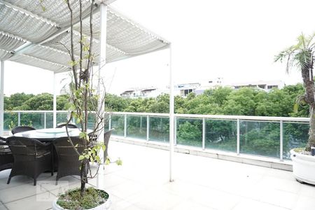 Varanda da Sala de apartamento à venda com 3 quartos, 714m² em Barra da Tijuca, Rio de Janeiro