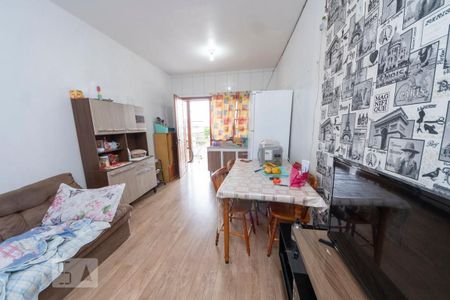 Sala e Cozinha de casa de condomínio à venda com 1 quarto, 40m² em Vicentina, São Leopoldo