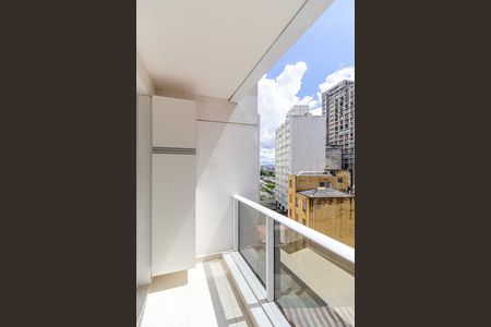 Varanda de kitnet/studio para alugar com 1 quarto, 22m² em Centro, São Paulo