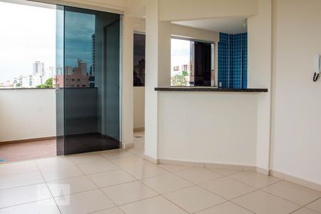 Sala/Quarto de apartamento para alugar com 1 quarto, 40m² em Centro, Uberlândia