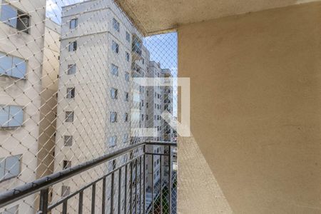 Varanda da sala de apartamento à venda com 3 quartos, 69m² em Centro, Diadema