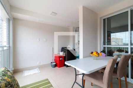 Varanda da Sala de apartamento para alugar com 3 quartos, 84m² em Vila Andrade, São Paulo