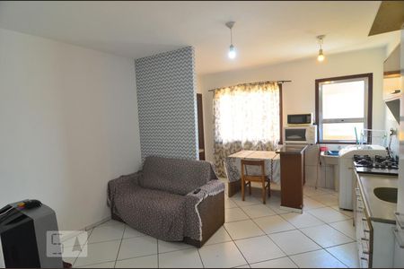Sala e cozinha de apartamento para alugar com 1 quarto, 65m² em Igara, Canoas