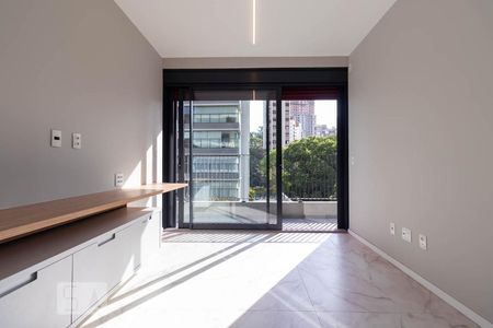 Sala de apartamento para alugar com 1 quarto, 50m² em Jardim das Bandeiras, São Paulo