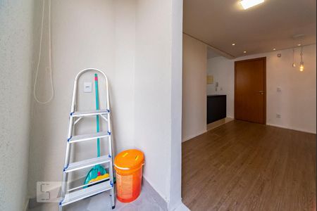 Varanda da Sala de apartamento para alugar com 2 quartos, 50m² em Utinga, Santo André