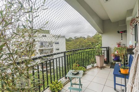 Varanda da Sala de apartamento à venda com 2 quartos, 156m² em Vila Sao Francisco, São Paulo
