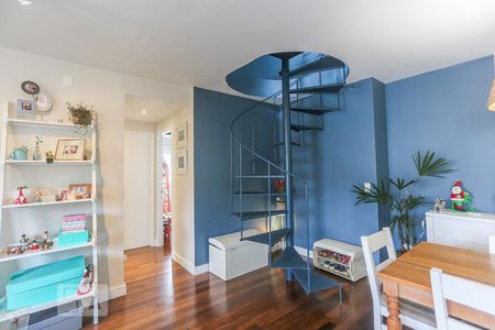 Sala de Estar de apartamento à venda com 2 quartos, 156m² em Vila Sao Francisco, São Paulo