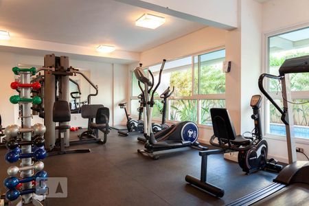 Studio para alugar com 50m², 1 quarto e 1 vaga Studio para alugar com 50m², 1 quarto e 1 vagaAcademia