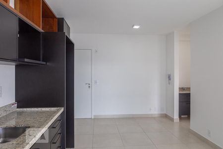 Sala/Cozinha de apartamento para alugar com 1 quarto, 41m² em Vila Hamburguesa, São Paulo