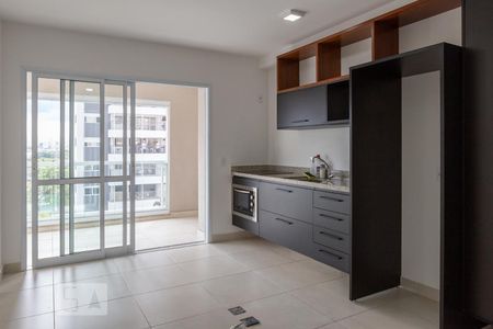 Sala/Cozinha de apartamento para alugar com 1 quarto, 41m² em Vila Hamburguesa, São Paulo