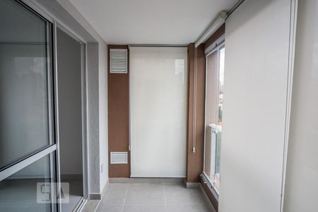 Varanda da Sala de apartamento para alugar com 1 quarto, 55m² em Vila Gomes Cardim, São Paulo