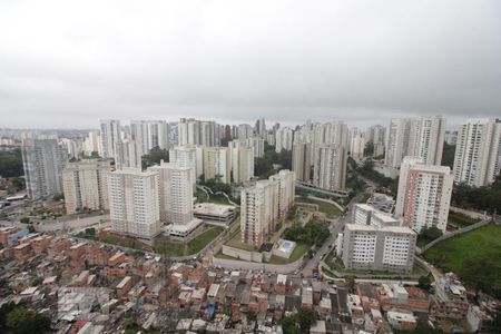 Vista da varanda de apartamento à venda com 2 quartos, 47m² em Vila Andrade, São Paulo