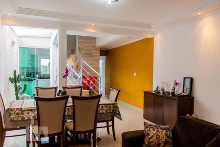 Sala de casa à venda com 3 quartos, 222m² em Jardim Paraíso, Santo André