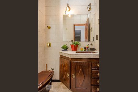 Lavabo de apartamento à venda com 3 quartos, 120m² em Barro Preto, Belo Horizonte