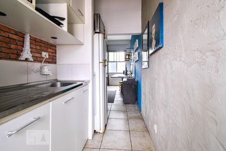 Cozinha de kitnet/studio à venda com 1 quarto, 44m² em Campos Elíseos, São Paulo