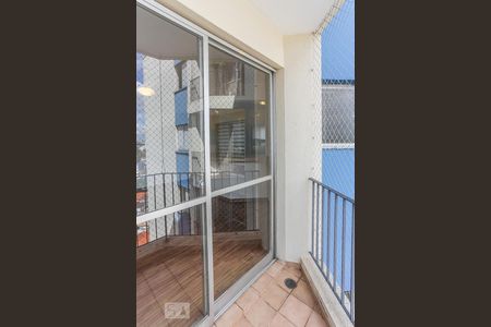 Varanda da Sala de apartamento para alugar com 2 quartos, 56m² em Vila Indiana, São Paulo
