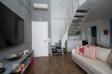 Sala de apartamento à venda com 1 quarto, 73m² em Perdizes, São Paulo