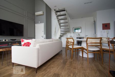 Sala de apartamento à venda com 1 quarto, 73m² em Perdizes, São Paulo