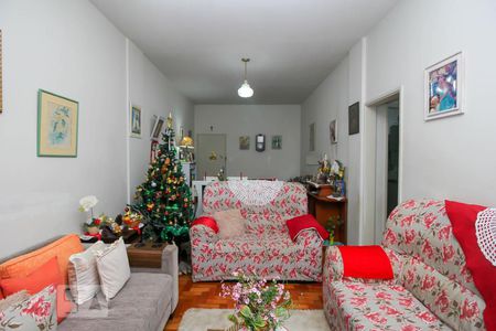 Sala de Estar de apartamento à venda com 2 quartos, 80m² em Botafogo, Rio de Janeiro