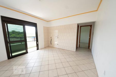 Sala/Cozinha de apartamento para alugar com 1 quarto, 55m² em Cristo Rei, São Leopoldo