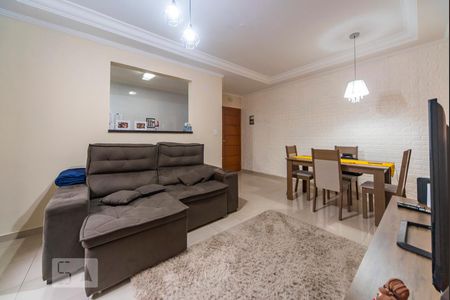 Sala de apartamento à venda com 3 quartos, 83m² em Vila Camilópolis, Santo André