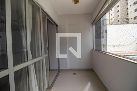 Varanda de apartamento para alugar com 3 quartos, 110m² em Jardim Goiás, Goiânia