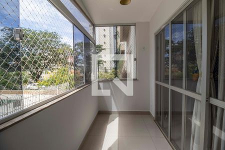 Varanda de apartamento para alugar com 3 quartos, 110m² em Jardim Goiás, Goiânia