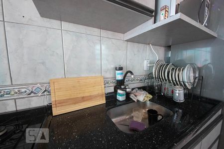 Cozinha - Armários de casa à venda com 3 quartos, 130m² em Harmonia, Canoas