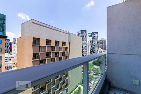 Varanda de apartamento para alugar com 1 quarto, 42m² em Indianópolis, São Paulo