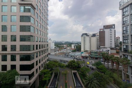 Vista Sala de apartamento para alugar com 2 quartos, 105m² em Itaim Bibi, São Paulo