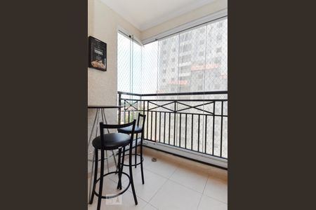 Varanda da Sala de apartamento à venda com 2 quartos, 59m² em Ponte Grande, Guarulhos