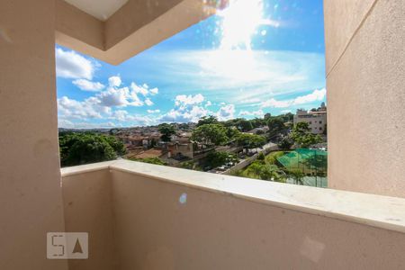 Varanda da Sala de apartamento à venda com 2 quartos, 54m² em Serrano, Belo Horizonte