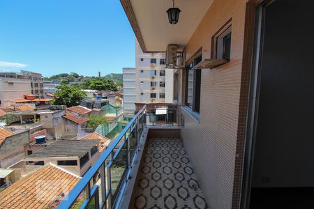 Varanda da Sala de apartamento à venda com 2 quartos, 65m² em Vila Isabel, Rio de Janeiro