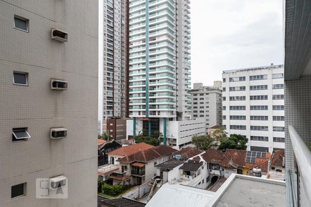 Vista de apartamento para alugar com 2 quartos, 82m² em Pompéia, Santos