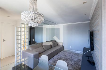 Sala  de apartamento para alugar com 2 quartos, 65m² em Castelo, Belo Horizonte