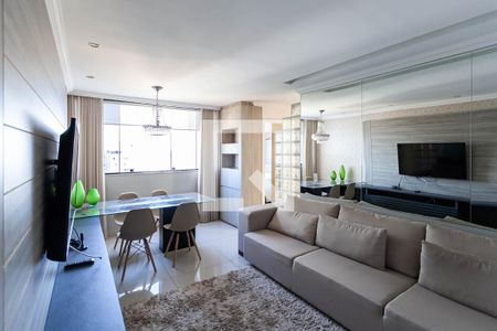 Sala  de apartamento para alugar com 2 quartos, 65m² em Castelo, Belo Horizonte