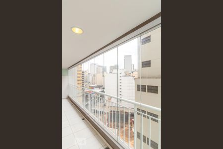 Sala de apartamento para alugar com 1 quarto, 86m² em República, São Paulo