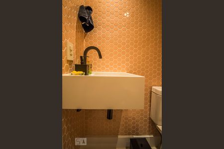 Lavabo de apartamento à venda com 3 quartos, 109m² em Novo Taquaral, Campinas