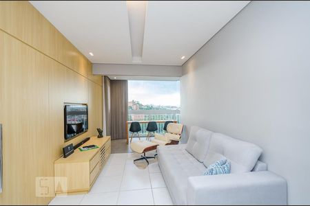 Sala de apartamento para alugar com 3 quartos, 85m² em Estrela Dalva, Belo Horizonte