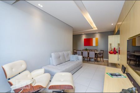 Sala de apartamento para alugar com 3 quartos, 85m² em Estrela Dalva, Belo Horizonte