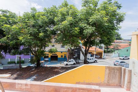 Vista sala e cozinha de casa para alugar com 1 quarto, 30m² em Imirim, São Paulo