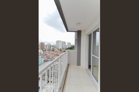 Varanda da Sala de apartamento para alugar com 2 quartos, 47m² em Vila Galvão, Guarulhos