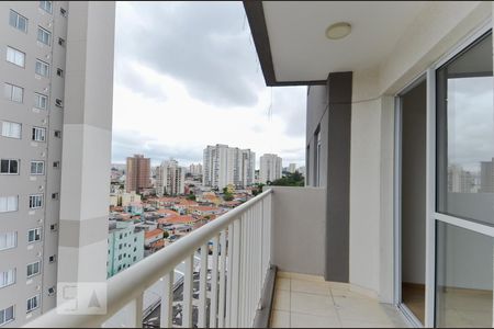 Varanda da Sala de apartamento para alugar com 2 quartos, 47m² em Vila Galvão, Guarulhos